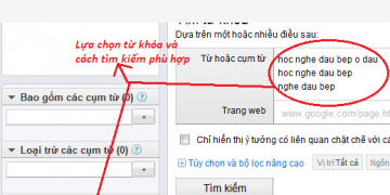 Phân Tích Từ Khóa Với Google Keyword tool