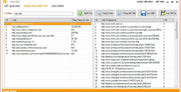 Hướng dẫn SEO – Phân tích website đối thủ
