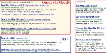 Các cách quảng cáo trên google cho website
