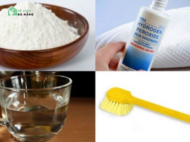 Sử dụng hỗn hợp Baking Soda và Giấm